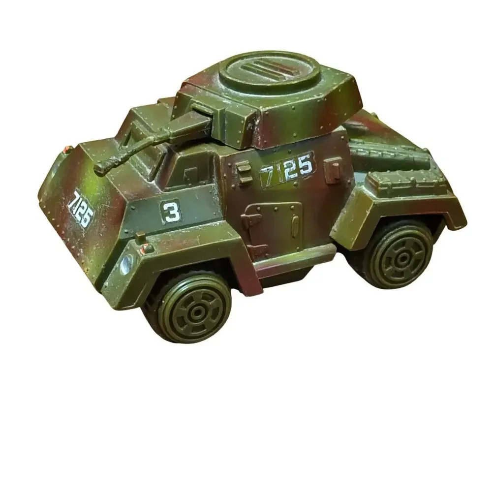 Vintage Ideal 1974 Camo Mighty Mo Military Tank #7125
